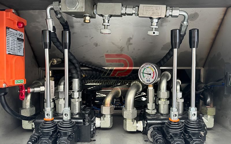 ISUZU Feed Truck Effektiv hydraulisk boreskrue