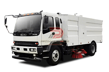 ISUZU FVR 8ton-10ton ভ্যাকুয়াম সুইপার ট্রাক 240HP 4x2