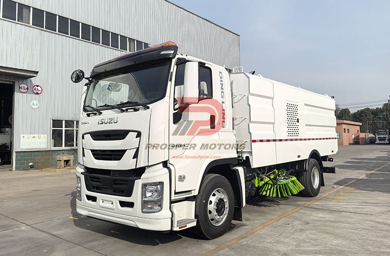 ISUZU GIGA Zametací vůz Velký výkon 240hp