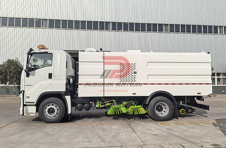 ISUZU GIGA Zametací vůz Velký výkon 240hp