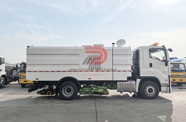 ISUZU GIGA Zametací vůz Velký výkon 240hp