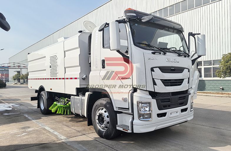 ISUZU GIGA Zametací vůz Velký výkon 240hp