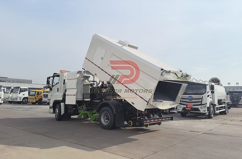 ISUZU GIGA Zametací vůz Velký výkon 240hp