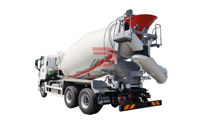 ISUZU FVZ Beton garyjy motor markalary