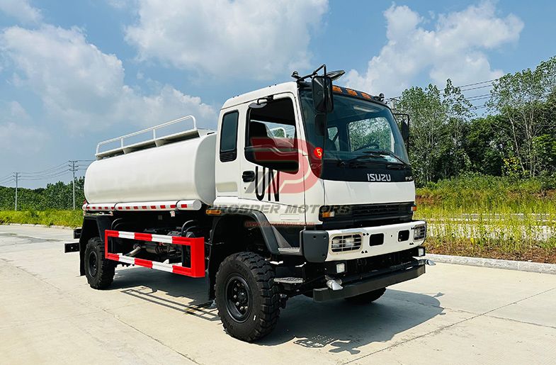 ISUZU FTS 4X4 6HK1 15Tonna 15.000L torfæruvatnsbíll