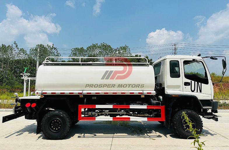 ISUZU FTS 4X4 6HK1 15Tonna 15.000L torfæruvatnsbíll