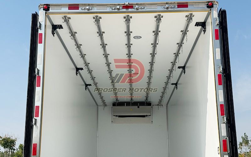 ISUZU Freezer Truck Rear Safety Build