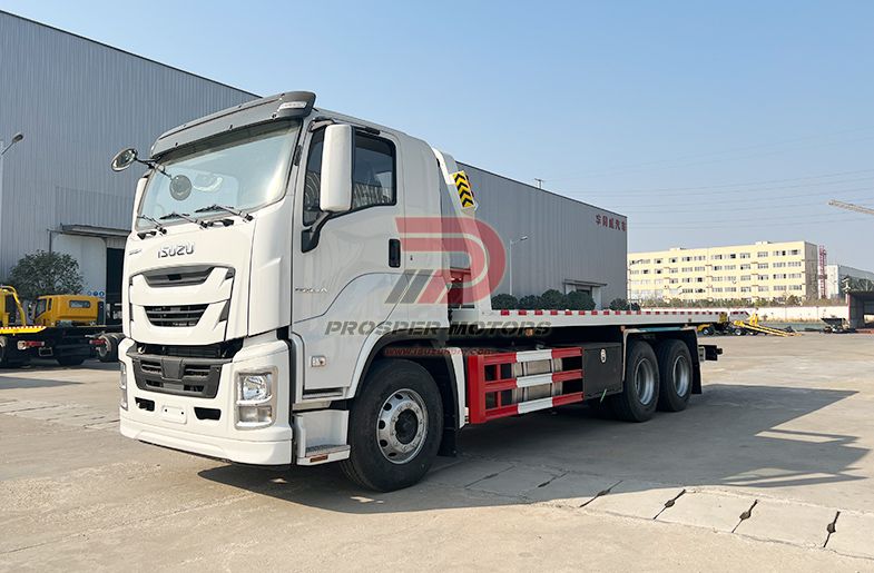 ISUZU GIGA 10 tonų 16 tonų bortinis sunkiasvoris vilkikas 6x4 10 ratų