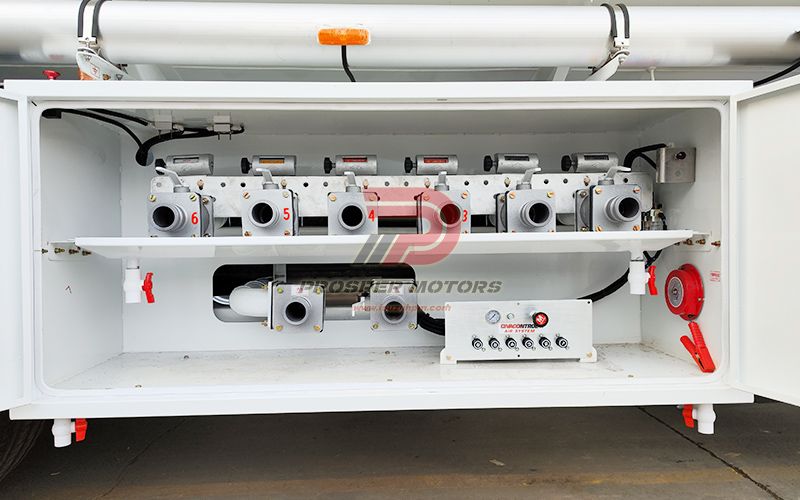 Fuel Truck အဆင့်မြင့် Tank စနစ်