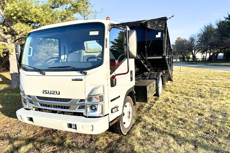 Isuzu China աղբատար մեքենա վաճառվում է