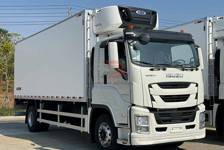 Isuzu FVR 15Ton хладилен камион фургон за продажба