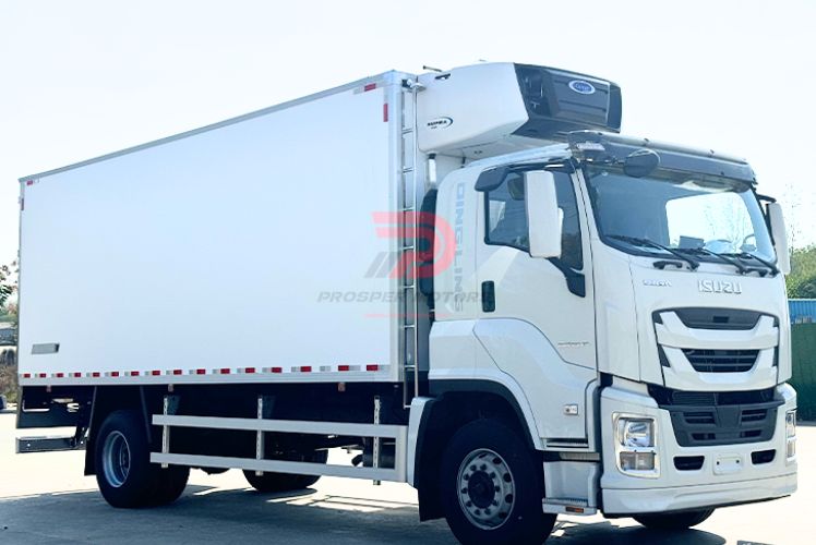isuzu cooler truck price