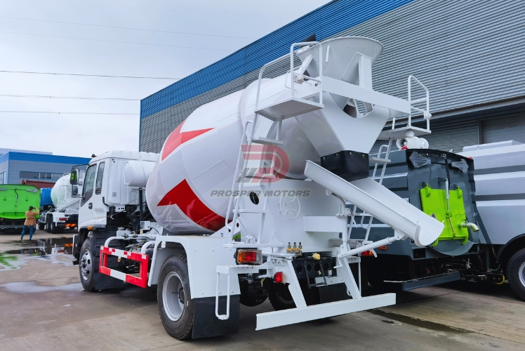 domíchávač betonu ISUZU FVR 4X2
