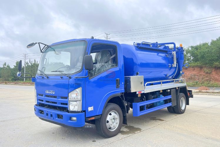 isuzu չինական կոյուղու բեռնատար վաճառվում է