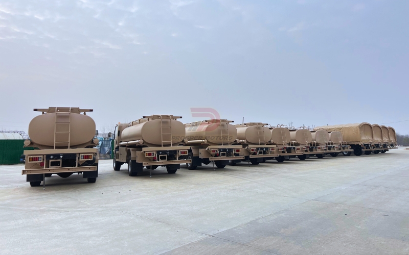 ISUZU NPS-based fuel dispenser truck