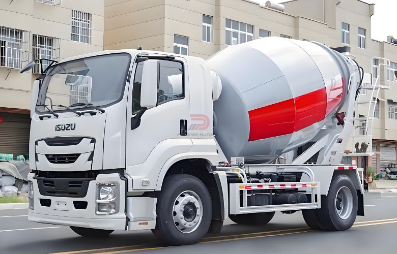 Qingling Isuzu բետոնախառնիչ բեռնատար