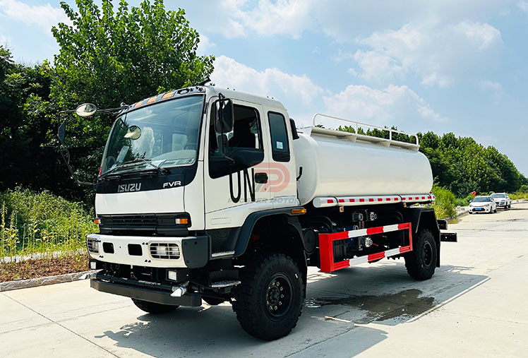 Isuzu չինական ջրատար բեռնատարներ վաճառվում են