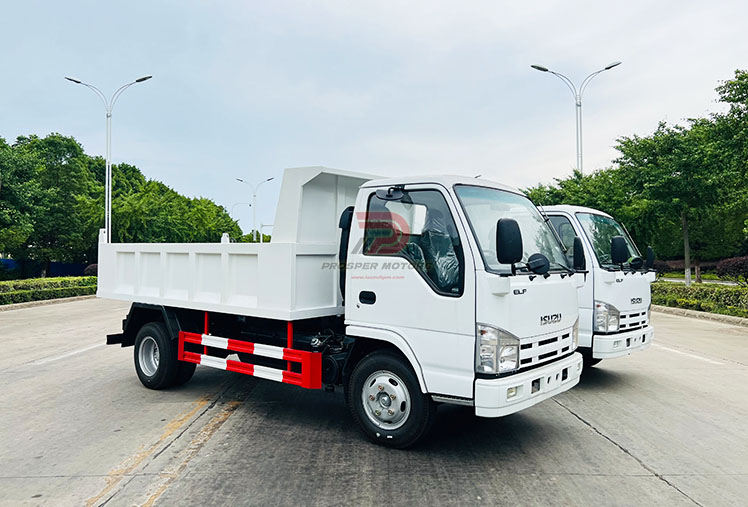 Caminhão basculante de construção Isuzu