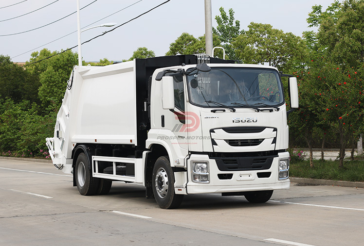 Qingling Compression Garbage Truck