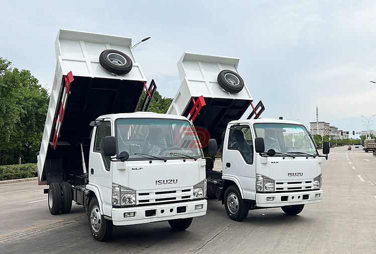 isuzu off road dump lorry