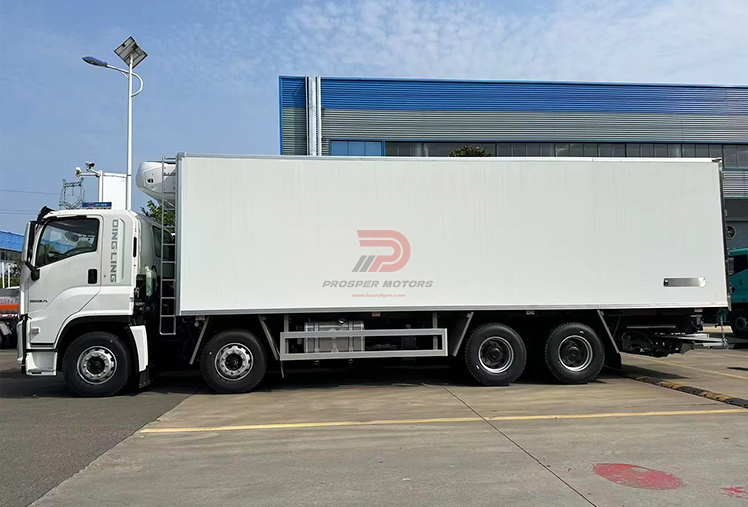 isuzu right hand drive truck refrigerated