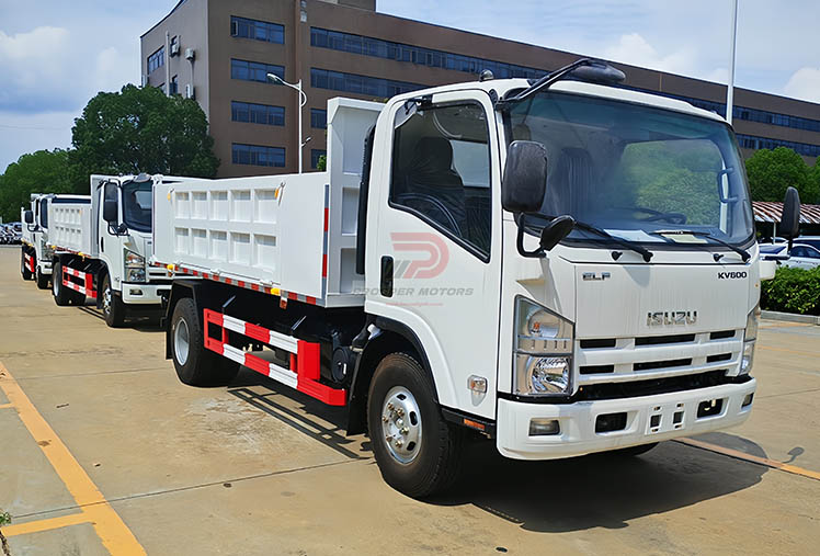 Caminhão basculante Qingling Isuzu para venda