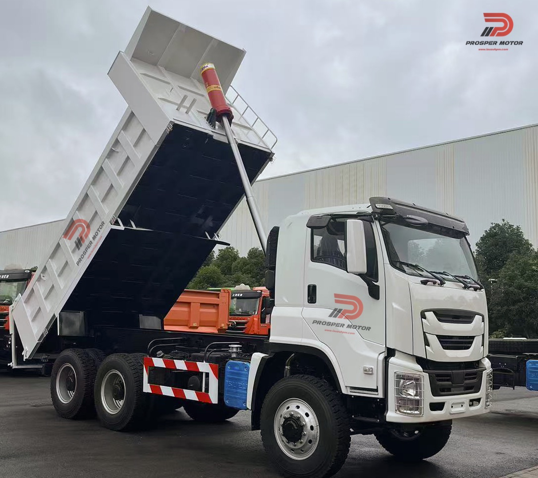 ISUZU CYZ 6x6 ծանր բեռնատար ինքնաթափ բեռնատար — Prosper Motors