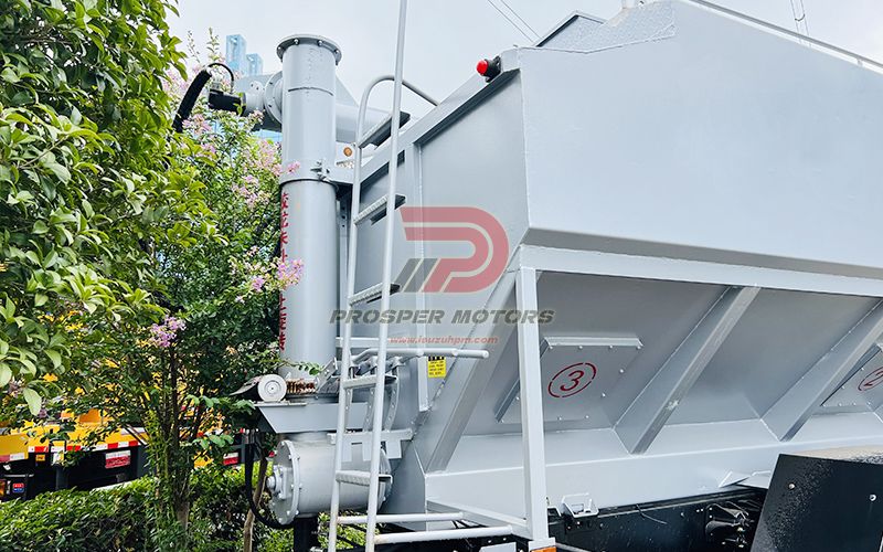 20CBM 4x2 ફીડ ટ્રક હાઇડ્રોલિક પાવર