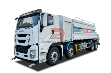 ISUZU GIGA 8X4 6WG1 22 տոննա 22,000 լ ջրի բաք փոշու ճնշող բեռնատար