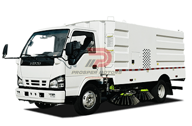 ISUZU QKR Euro3 3000 լիտր ճանապարհային մաքրող բեռնատար