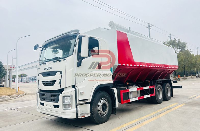 ISUZU VC61 GIGA Vůz na krmení zvířat 6x4 6UZ1 15t 30cbm