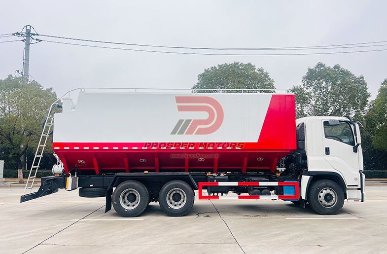 ISUZU VC61 GIGA Vůz na krmení zvířat 6x4 6UZ1 15t 30cbm