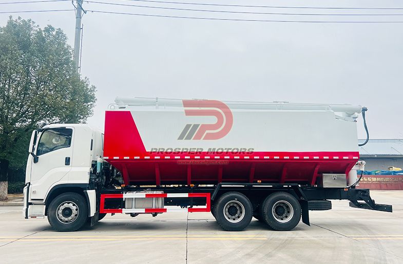 ISUZU VC61 GIGA Vůz na krmení zvířat 6x4 6UZ1 15t 30cbm