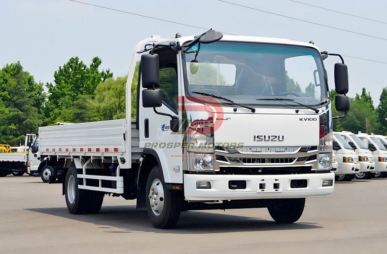 ISUZU 4X2 NPR 4JH1 QINGLING 3-5TON TURCK DE CARGA PLANA