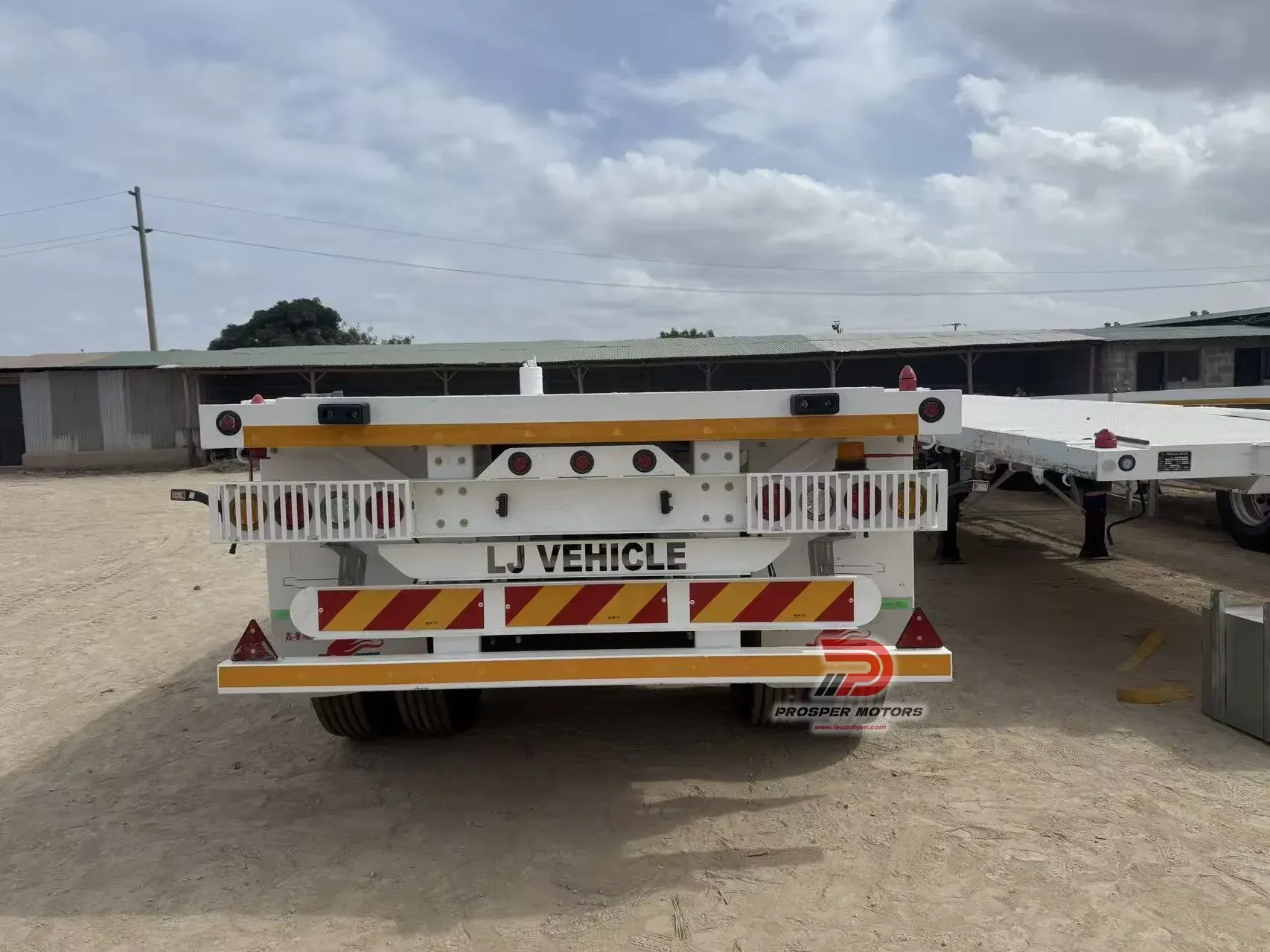 3-AXLES 40 FEET HEAVY-DUTY FLATBED CARGO SEMI TRAILER