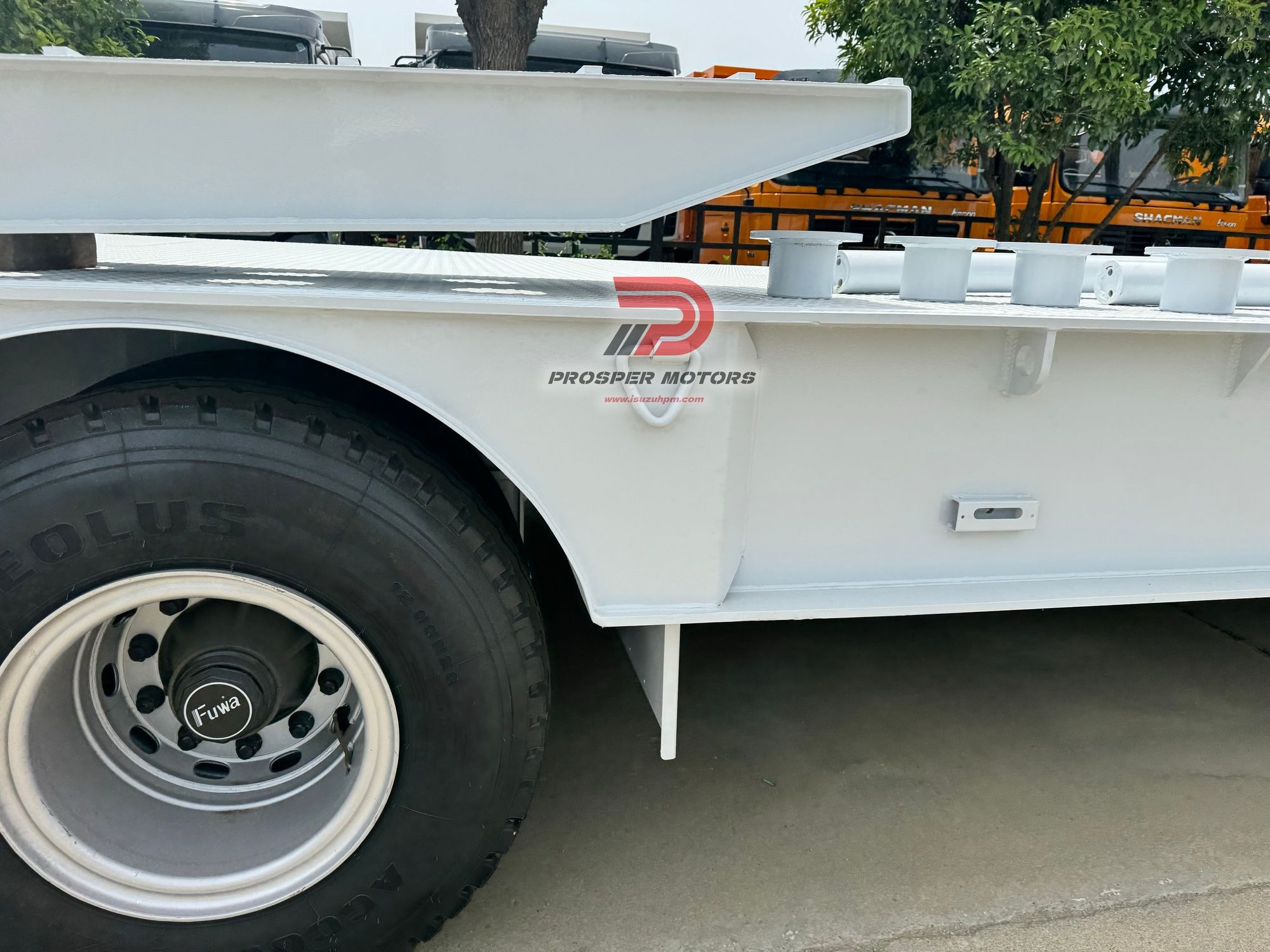 3-AXLES FUWA 46TON LOWBED ԿԻՍԱԿՑՈՂ