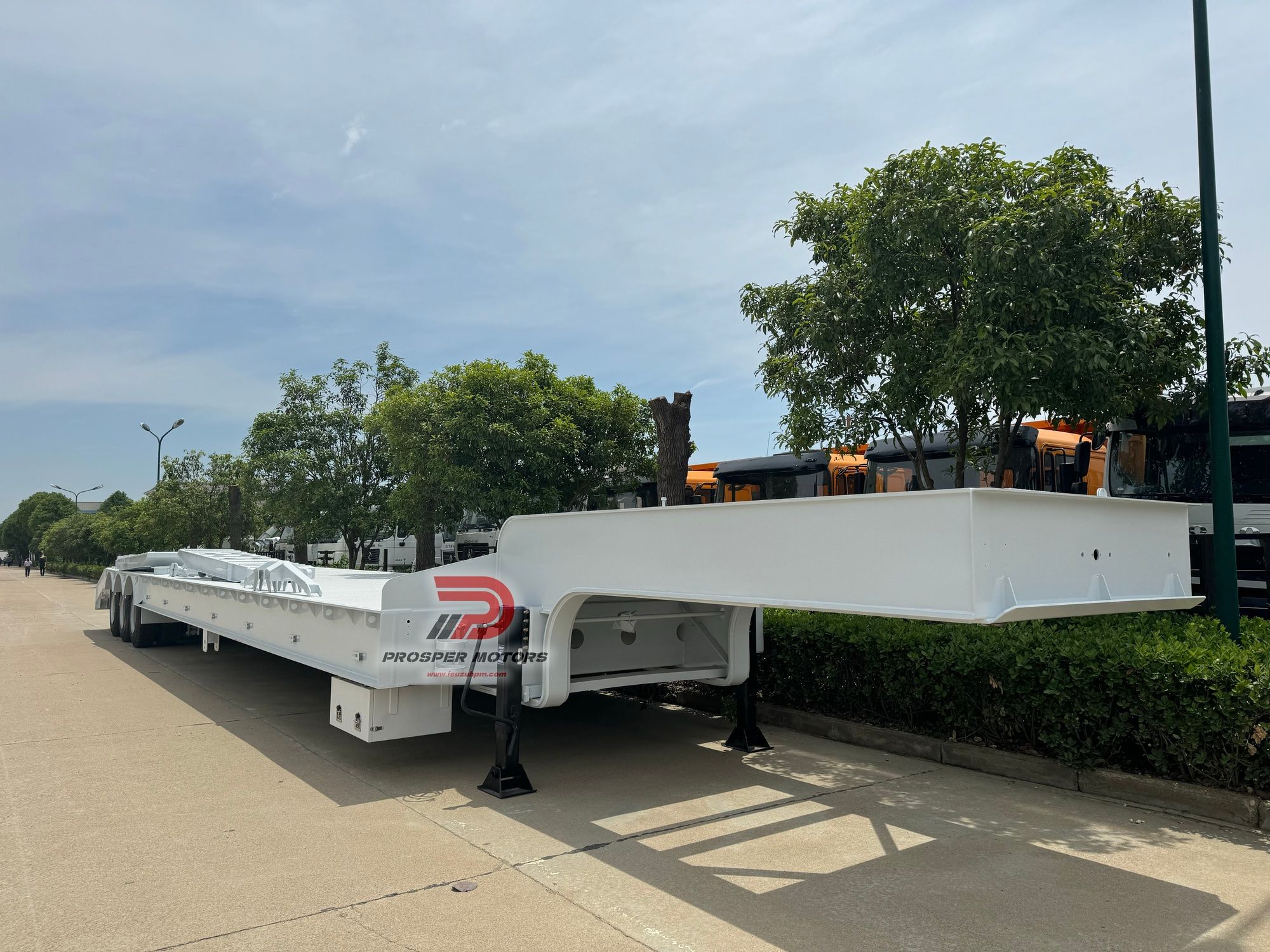 3-AXLES FUWA 46TON LOWBED ԿԻՍԱԿՑՈՂ