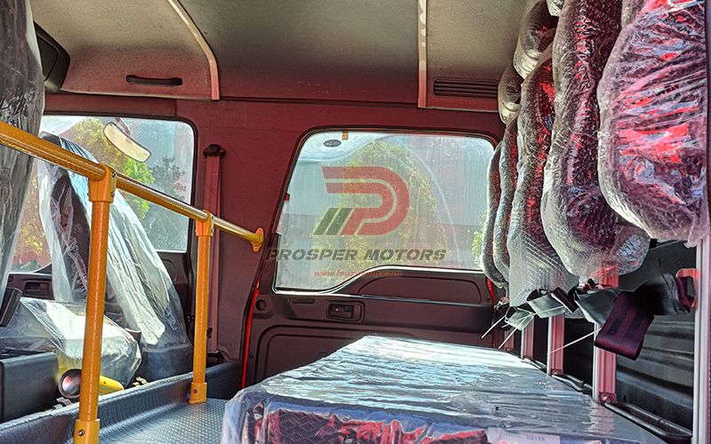 Camión de bombeiros de auga ISUZU Dual-Cab