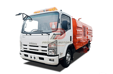 ISUZU FRR 6000 lita 5ton-6ton mechanical Sweeper gwongworo Euro3