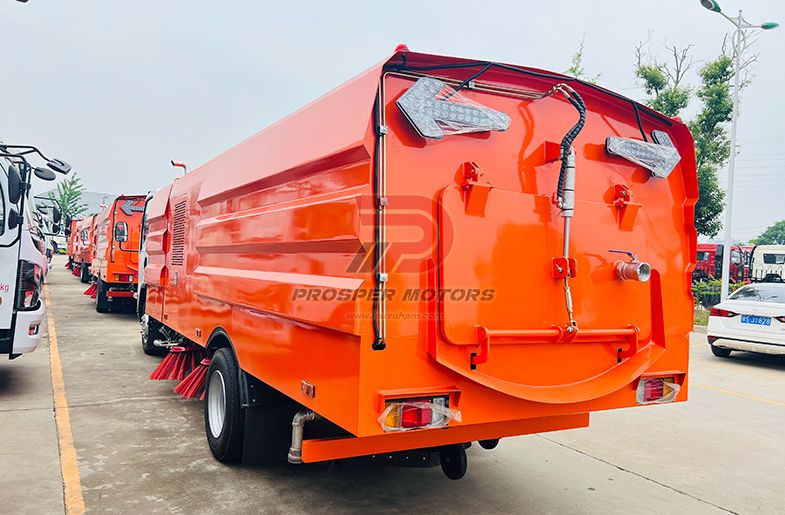 ISUZU FRR 6000 ลิตร 5ตัน-6ตัน รถกวาดพื้นแบบกลไก Euro3