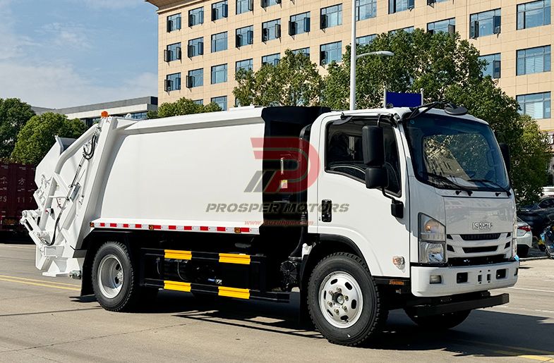 TRUCK GARABGE comhbhrúite ISUZU 4X2 6W NPR