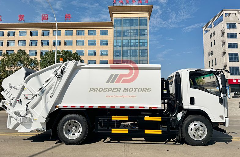 TRUCK GARABGE comhbhrúite ISUZU 4X2 6W NPR