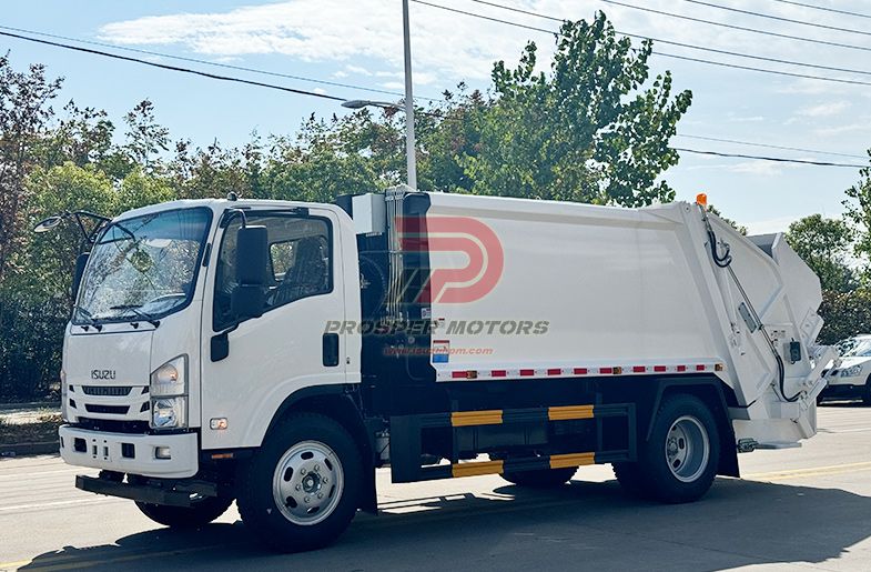 TRUCK GARABGE comhbhrúite ISUZU 4X2 6W NPR