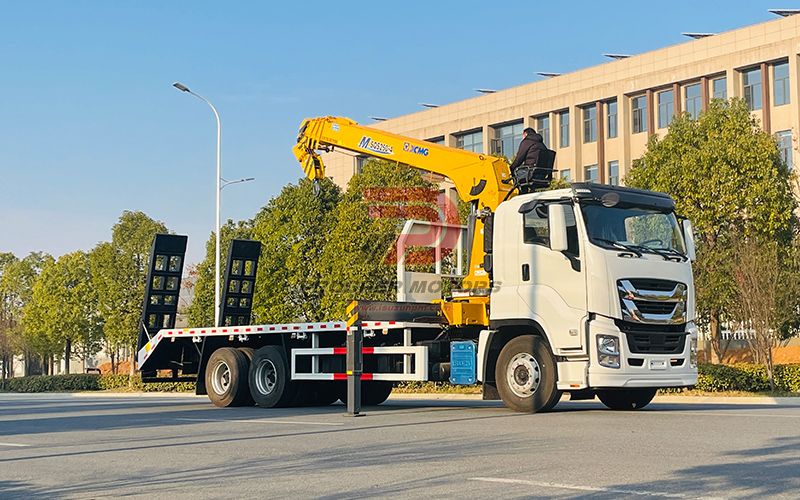 Aspectos destacados del camión autocargable ISUZU 6X4