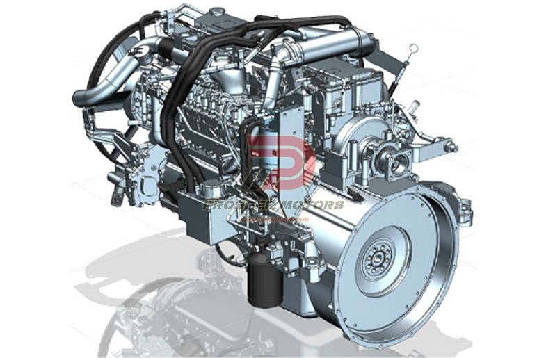 ISUZU 240HP 7.79L Hoʻoneʻe 6 pahu 6HK1 Diesel Engine