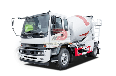 ISUZU FVR 4X2 6HK1 motor 6m3 6cbm Mikser na kamionu