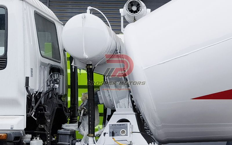 Pergala Avê ya Mixer Truck ISUZU 6cbm