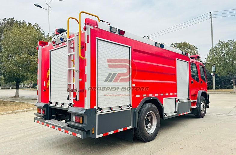 ISUZU FVR 6ton 6000 litr ýangyn köpükli tanker