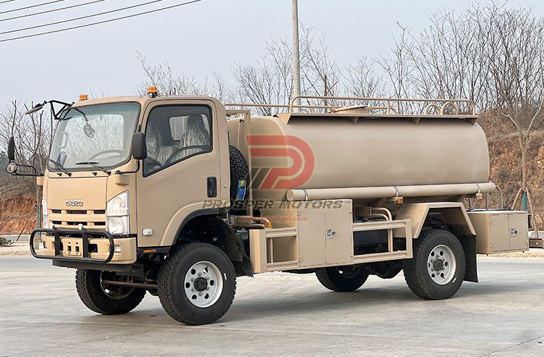 ISUZU 4X4 NPS 8000L BRANDSTOFVRAGMOTOR