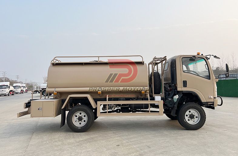 ISUZU 4X4 NPS 8000L BRANDSTOFVRAGMOTOR